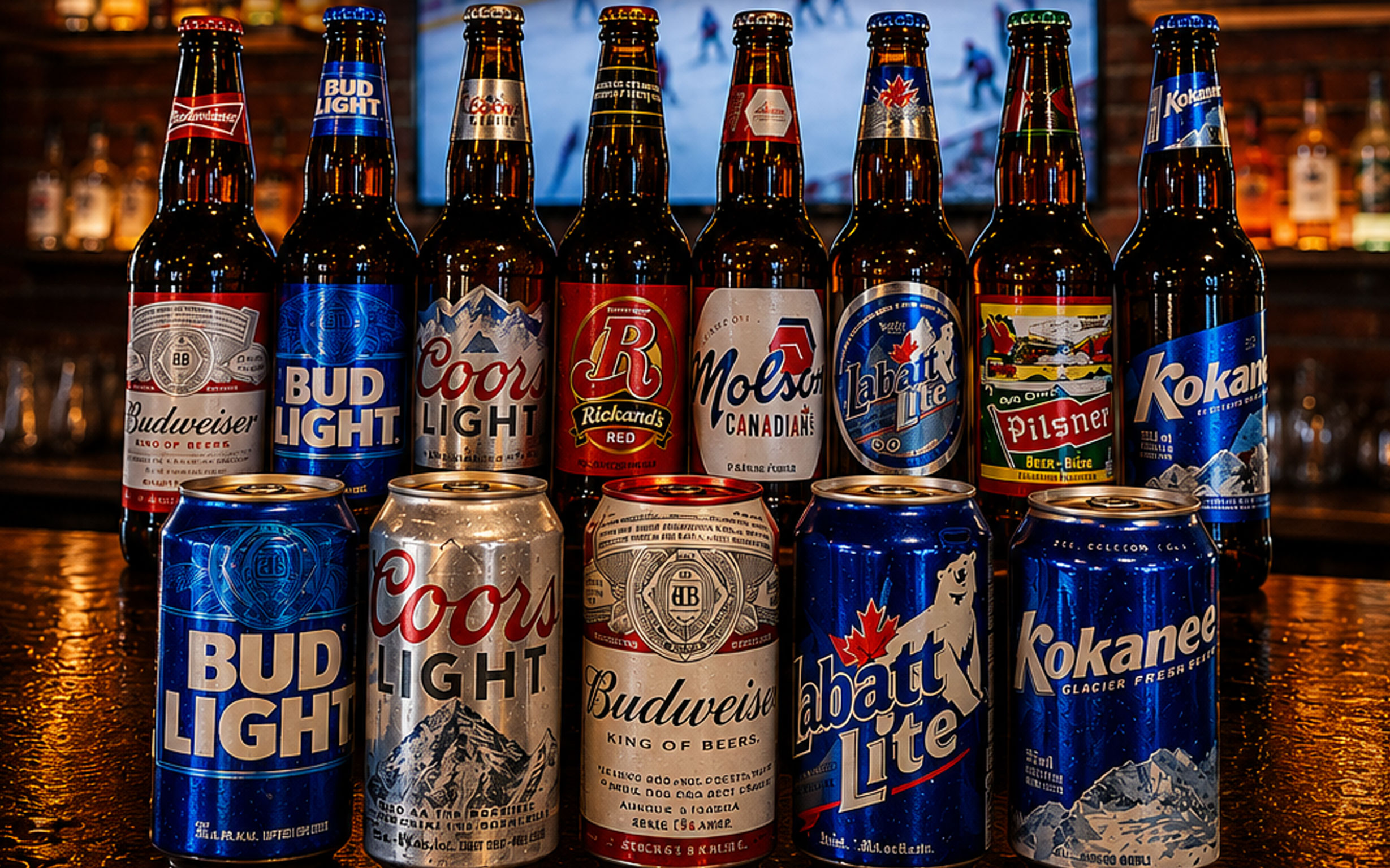 Beer on tap